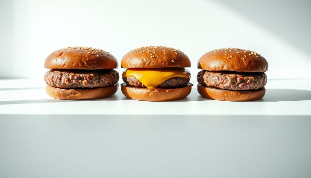 Nutritional Bison Burger Comparison